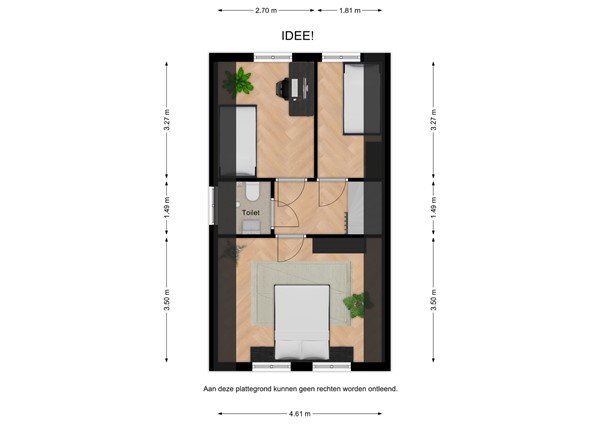 Floorplan - Boulevard 63, 4511 AB Breskens
